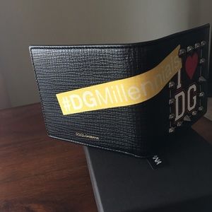 Dolce and Gabbana Millennials leather wallet